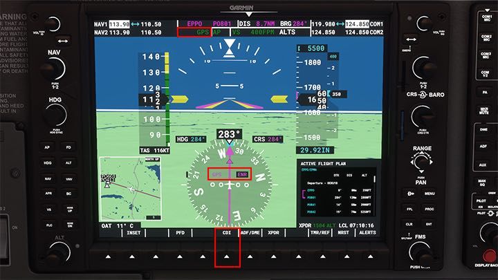 2 - from the mode panel, select the NAV button - Microsoft Flight Simulator: Autopilot - how to operate it? - Advanced Flying - Microsoft Flight Simulator 2020 Guide