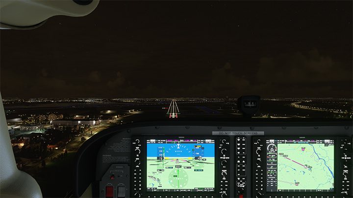 2 - Get ready to take control of the airplane before the runway - Microsoft Flight Simulator: ILS - automatic landing - Advanced Flying - Microsoft Flight Simulator 2020 Guide