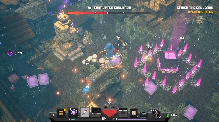 3 – Komplettlösung für den Bosskampf in Minecraft Dungeons: Corrupted Cauldron – Bosse – Minecraft Dungeons Guide