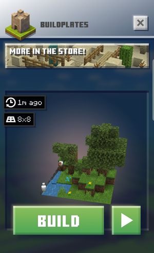 1 – Wie sieht die Benutzeroberfläche in Minecraft Earth aus?  - FAQ – Minecraft Earth Guide