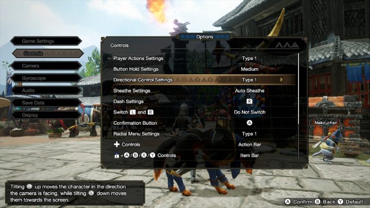 MH Rise has a number of configuration options for the controls - Monster Hunter Rise: Controls - Appendix - Monster Hunter Rise Guide