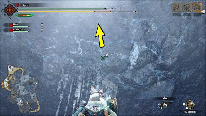 The tenth Old Messageis located in area 12 - Monster Hunter Rise: Old Messages - Frost Islands, collectibles, map - Frosty Islands - Monster Hunter Rise Guide