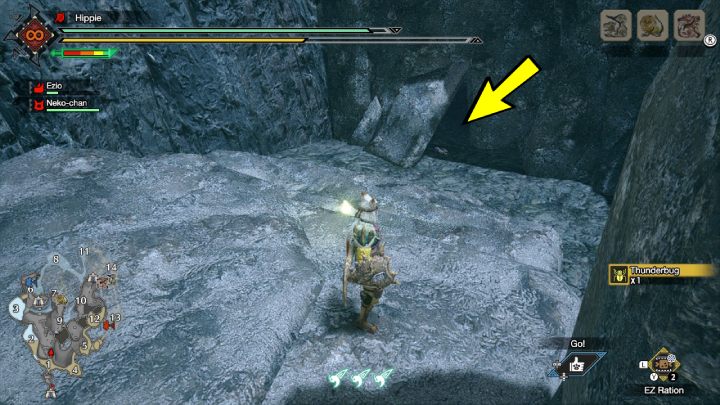 2 - Monster Hunter Rise: Old Messages - Lava Caverns, collectibles, map - Lava Caves - Monster Hunter Rise Guide