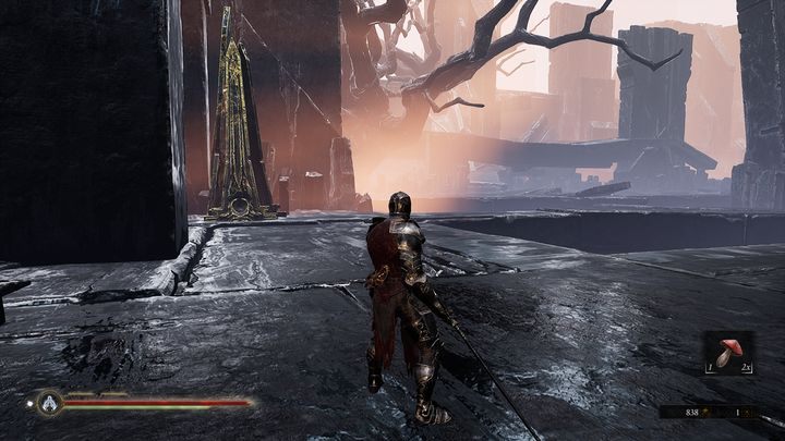 After you have defeated the opponent, there are teleports on the left and on the right - Mortal Shell: Seat of Infinity walkthrough - Walkthrough - Mortal Shell Guide, Walkthrough