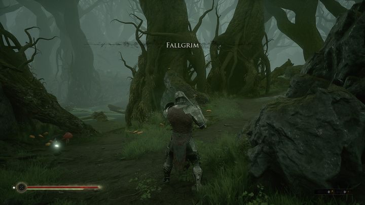 Further down the path, youll find some mushrooms by the trees - pick them up - Mortal Shell: Fallgrim walkthrough - Walkthrough - Mortal Shell Guide, Walkthrough