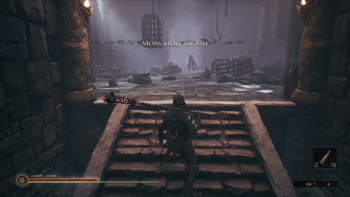 In the next room, you will encounter two weaker opponents as well as an enemy with a shield - Mortal Shell: Shrine of Ash walkthrough - Walkthrough - Mortal Shell Guide, Walkthrough