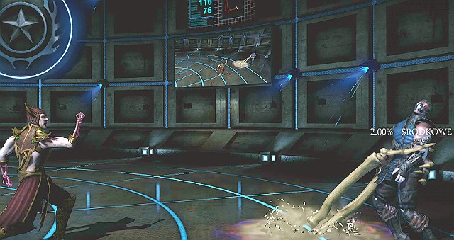 This is the only chamber, where you need to play fair, because there are no elements, here, which you could use to your advantage - Arenas - Mortal Kombat X - Game Guide and Walkthrough