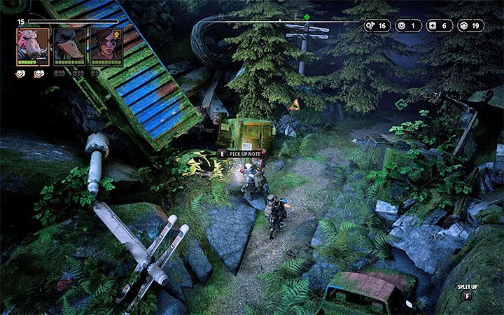 The Sea Titans location - Notes in Mutant Year Zero Road to Eden - Secrets - Mutant Year Zero Road to Eden Guide