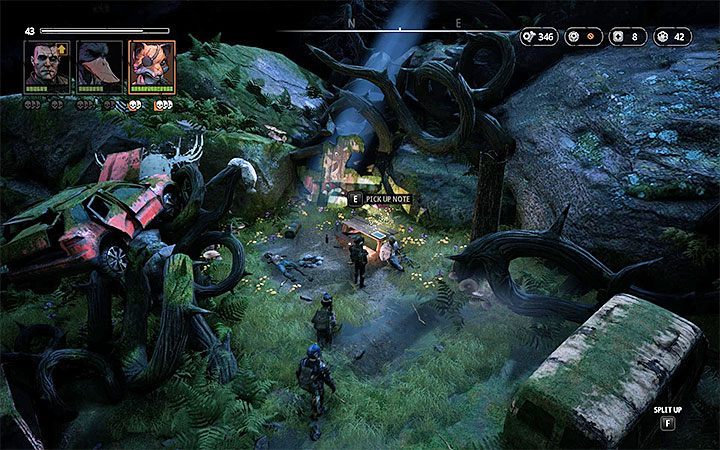 Location: Lair of the Horned Devil - Notes in Mutant Year Zero Road to Eden - Secrets - Mutant Year Zero Road to Eden Guide