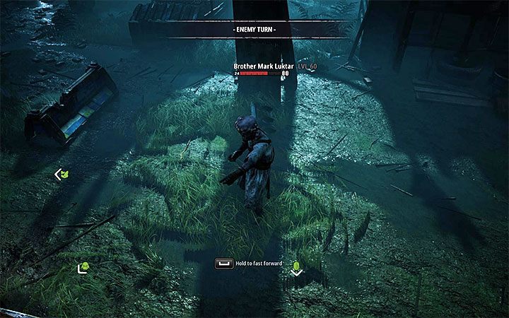 In the first battle the most serious threat may be caused by Brother Mark Luktar - The Sealed Gate | Mutant Year Zero Road to Eden World Atlas - World Atlas - Mutant Year Zero Road to Eden Guide