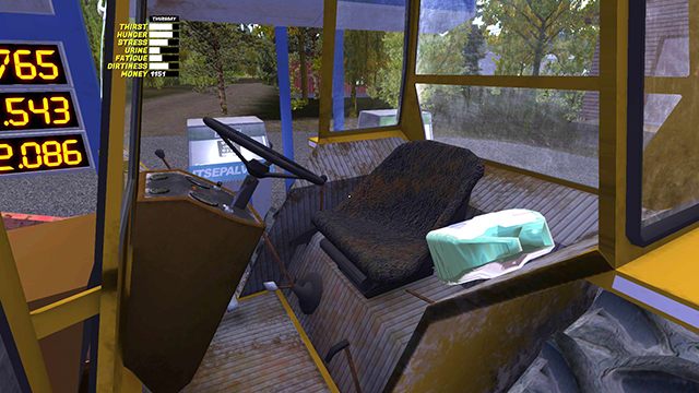 The tractor doesnt have much space for bigger purchases. - Shopping in My Summer Car - Basics - My Summer Car Guide