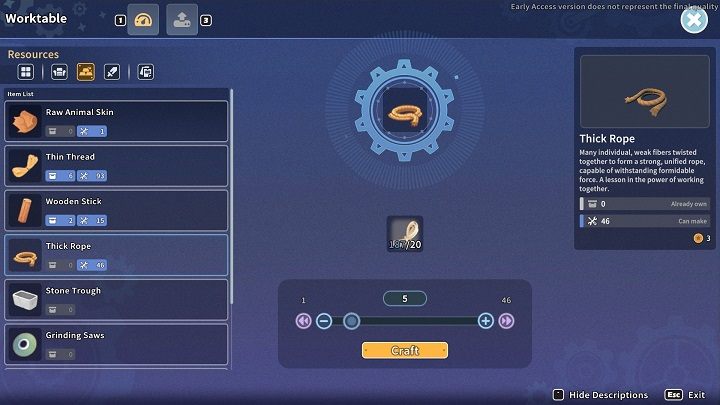 6 Thick Ropes will also be required - My Time at Sandrock: Picking Up the Slack - walkthrough - Main missions - My Time at Sandrock - Guide, Walkthrough