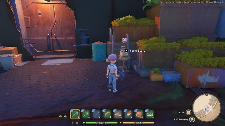 To fully experience the mechanics of growing plants, you first need some essential materials - My Time at Sandrock: Farming - Basics - My Time at Sandrock Guide, Walkthrough