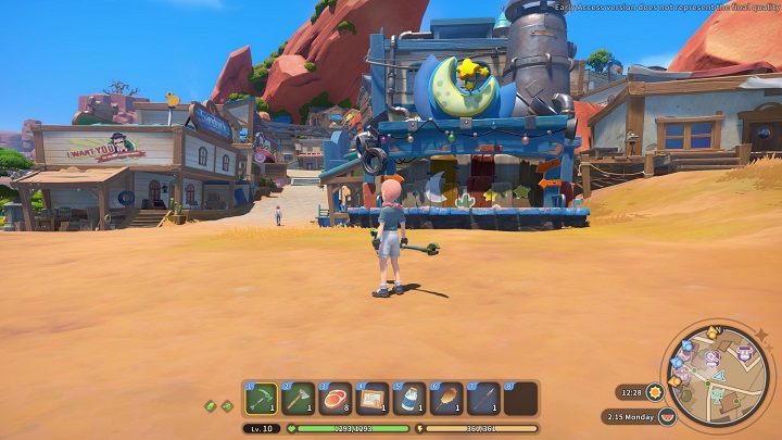 Now all you have to do is take the completed structure and use it to replace the old stage - My Time at Sandrock: The Show Must Go On - walkthrough - Main missions - My Time at Sandrock - Guide, Walkthrough