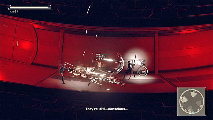 Once you deal with the enemies, the station will go into a state of emergency - NieR Automata: Chapter 11, 2B and 9S - Route C, D - walkthrough - Route C and D - NieR Automata Guide