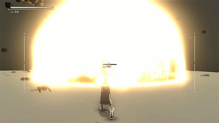 During this battle, rely on hacking, so the opponent can lose a lot of health - Nier Automata: Chapter 15, 9S - Route C, D - walkthrough - Route C & D - NieR Automata Guide