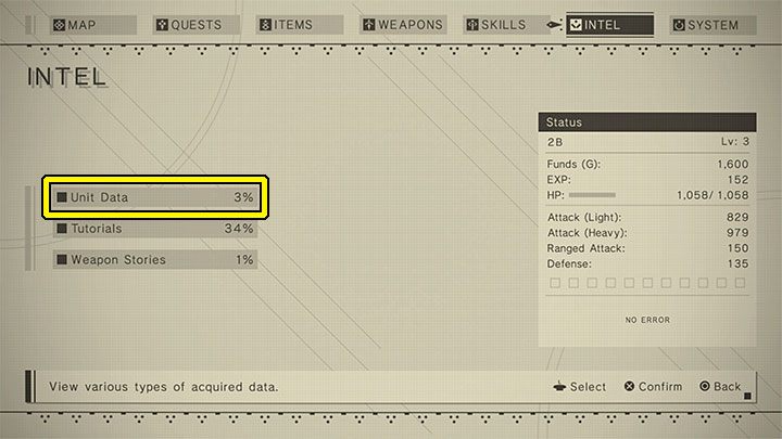 Quest description: From the soldier, you will learn that he collects Intel on different machines - Nier Automata: Forest Zone and Forest Castle - walkthrough, side missions - Side missions - NieR Automata Guide