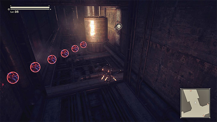 Soon your quest objective will be updated and icons marking 4 defense system locations will appear - you can visit them in any order - NieR Automata: Chapter 1, Route B - walkthrough - Route B - NieR Automata Guide