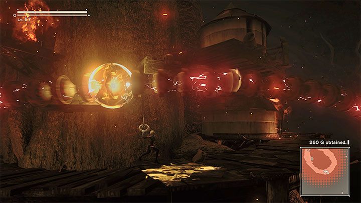 Pascal will give you permission to attack these machines, which have turned against the peaceful inhabitants of the village - Nier Automata: Chapter 14, A2 - Route C, D - walkthrough - Route C & D - NieR Automata Guide
