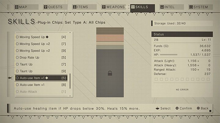 Fury mode can become significantly more useful if you install the chips that will heal your character - NieR Automata: Berserker Mode - how to use? - FAQ - NieR Automata Guide