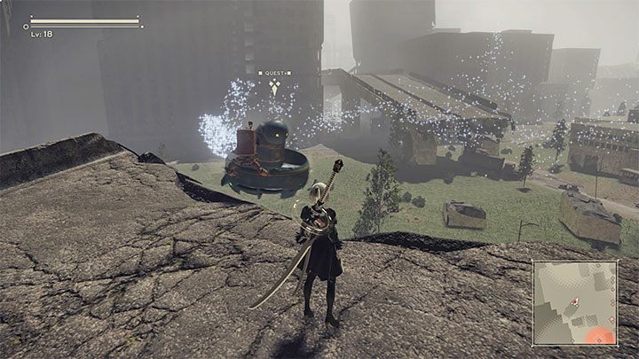 viool ik ben slaperig Kerkbank NieR Automata: City Ruins - walkthrough, side quests | gamepressure.com