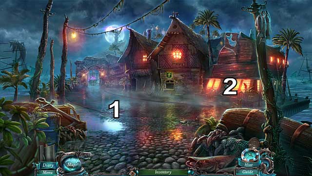 Collect the dagger and return to the Square - Chapter 2: Boats Away | Walkthrough - Walkthrough - Nightmares from the Deep: The Sirens Call Game Guide & Walkthrough