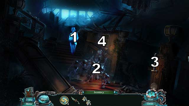 Approach the gate again - Chapter 5: The Shipwreck cemetery - Walkthrough - Nightmares from the Deep: The Sirens Call - Game Guide and Walkthrough