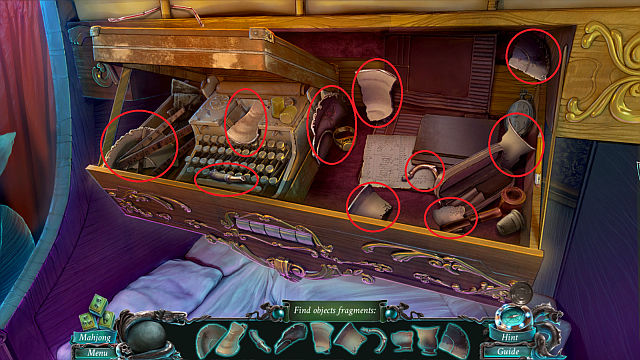 Find all of the marked items - Hidden Items | Puzzles - Puzzles - Nightmares from the Deep: The Sirens Call Game Guide & Walkthrough