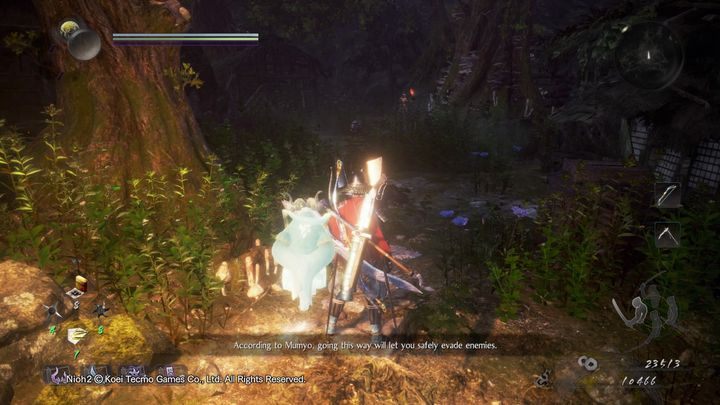 After defeating them, continue forward - A Way Out | NiOh 2 Walkthrough - Main missions - NiOh 2 Guide