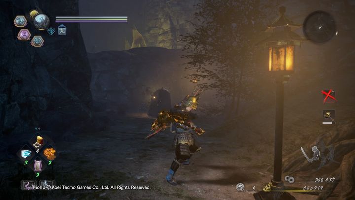 Later, you will encounter a lesser Umi-Bozu - attack this enemy with fire - NiOh 2: The Mausoleum of Evil walkthrough - Main missions - NiOh 2 Guide
