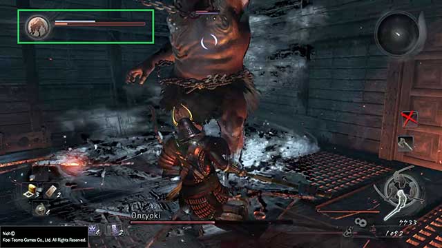 When you move into the Yakoi realm, your Ki bar will be covered in a red frame. - Yokai realm | Gameplay mechanics - Gameplay mechanics - NiOh Game Guide