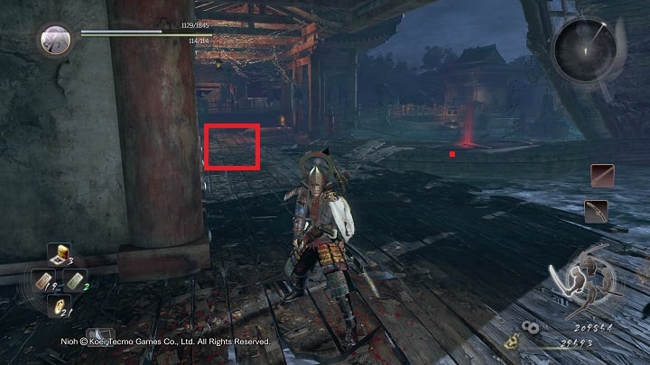 You are now in the place presented in the picture above - The Ocean Roars Again | Main missions - Main missions - NiOh Game Guide