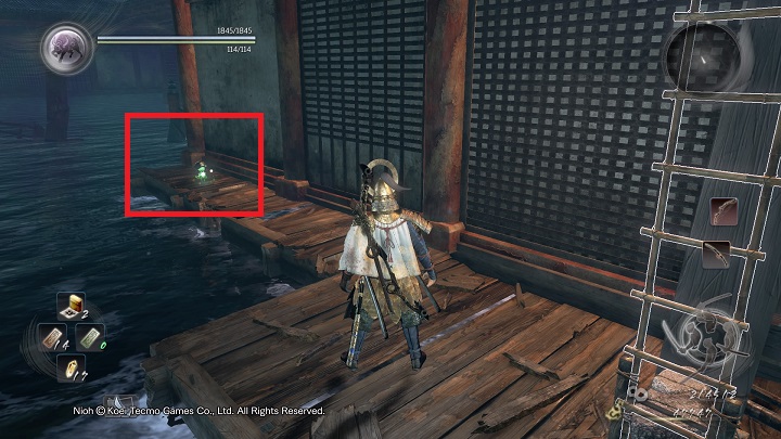 Before you move to another part of the location you should get on a rooftop by using the previously mentioned passage - The Ocean Roars Again | Main missions - Main missions - NiOh Game Guide