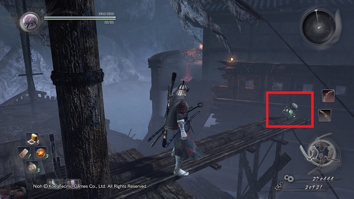 After that you must go on the ships that you saw near the Shrine - The Conspirators | Side missions - Side missions - NiOh Game Guide