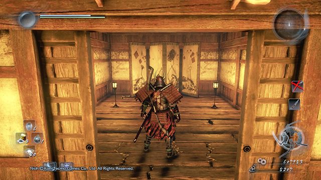 Destroying the screen will unlock the exit - The Iga Escape | Main missions - Main missions - NiOh Game Guide