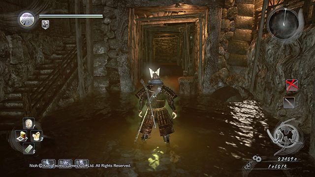 Go to the end of the sewers - The Defiled Castle | Main missions - Main missions - NiOh Game Guide
