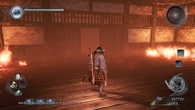 Watch out for the fire in the building - Immortal Flame | Main missions - Main missions - NiOh Game Guide