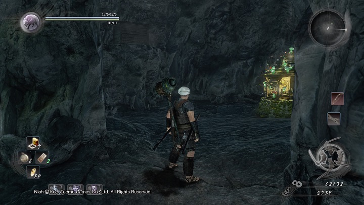 Along your path, you do not encounter any opponents, but every summoning portal activates spontaneously, as soon as you come closer - Kanbei and the Overlord | Side missions - Side missions - NiOh Game Guide