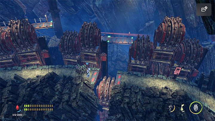 Head right - Oddworld Soulstorm: Bypassing security, Necrum - walkthrough - 10: Necrum - Oddworld Soulstorm Guide