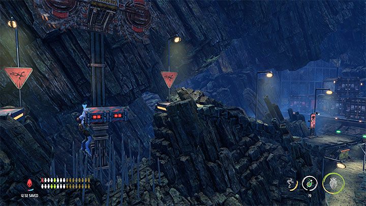 Go back to the main path - Oddworld Soulstorm: Bypassing security, Necrum - walkthrough - 10: Necrum - Oddworld Soulstorm Guide