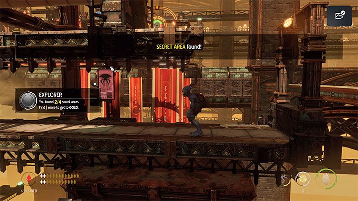 The platform will not be able to go further - you have to remove the blockade - Oddworld Soulstorm: Unlocking the platform in Workzone 1 - walkthrough - 14: Feeco Depot - Oddworld Soulstorm Guide