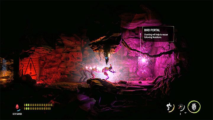 Platinum badge requirements: Save 31 Mudokons - Oddworld Soulstorm: Badges (challenges), Sorrow Valley - walkthrough - 5: Sorrow Valley - Oddworld Soulstorm Guide