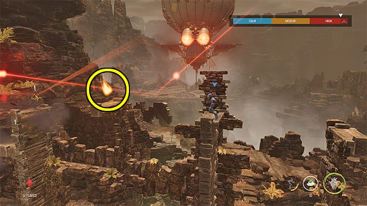 The secret is in the second location with snipers and bombs - Oddworld Soulstorm: Stage 3 - all secrets, list - Oddworld Soulstorm Guide