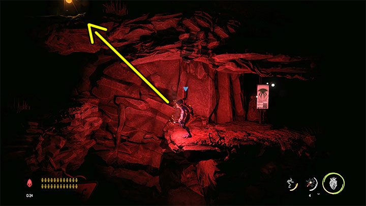 This secret can be found while searching for the third component of the antidote (Haggut Moss) - Oddworld Soulstorm: Stage 4 - all secrets, list - Oddworld Soulstorm Guide