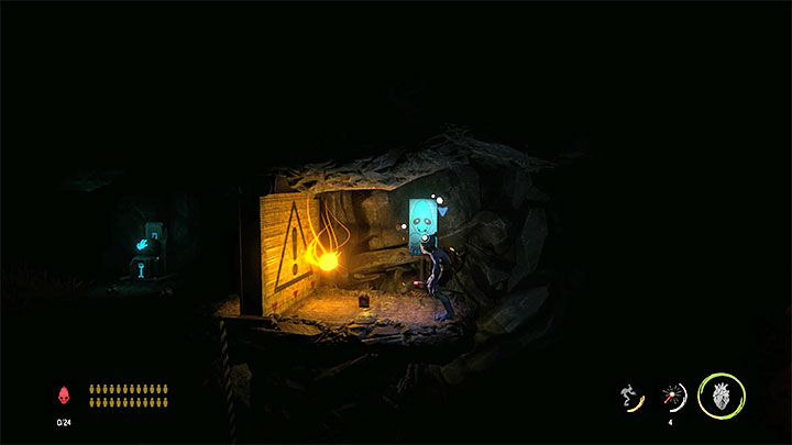 This secret can be found while searching for the last component of the antidote (Meetlebat venom) - Oddworld Soulstorm: Stage 4 - all secrets, list - Oddworld Soulstorm Guide