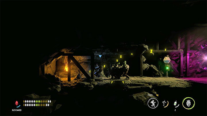 This secret is inside the second mine - Oddworld Soulstorm: Stage 5 - all secrets, list - Oddworld Soulstorm Guide