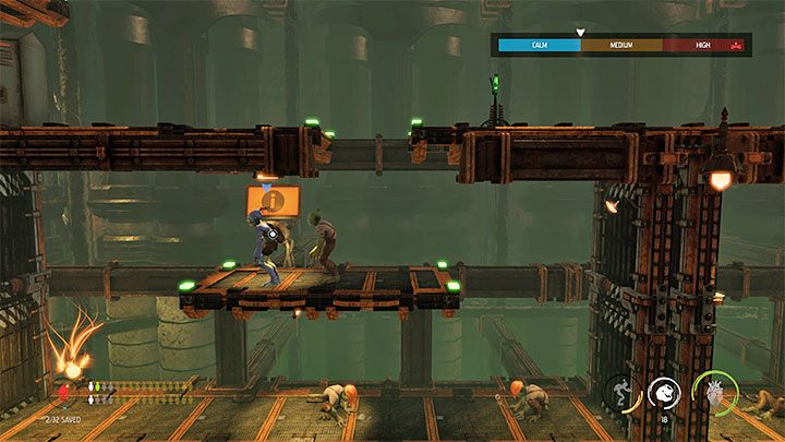 The secret is in the Worker Jail, which is a prison for Mudokons - Oddworld Soulstorm: Stage 6 - all secrets, list - Oddworld Soulstorm Guide
