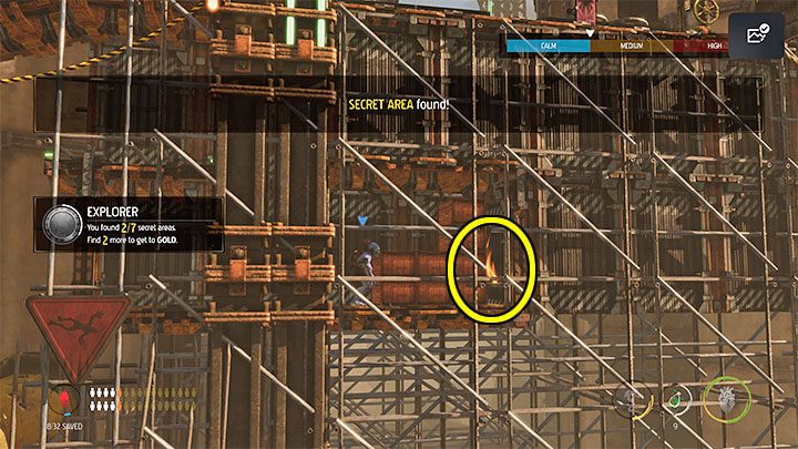 Once he finds himself under the main path, Abe will discover a secret area - Oddworld Soulstorm: Stage 6 - all secrets, list - Oddworld Soulstorm Guide