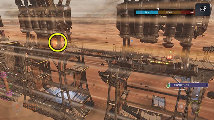 The secret is on the top level of one of the wagons - Oddworld Soulstorm: Stage 7 - all secrets, list - Oddworld Soulstorm Guide