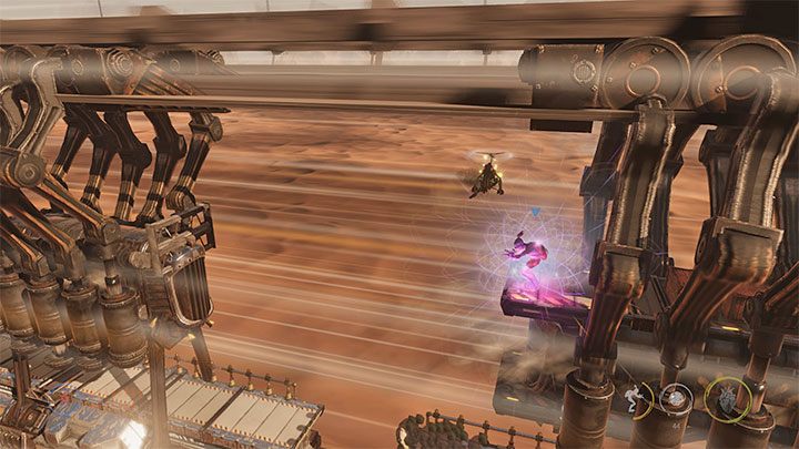 Abe must once again possess the flying Slig and once more make sure not to kill them too quickly since they're necessary to unlock new passages - Oddworld Soulstorm: Stage 7 - all secrets, list - Oddworld Soulstorm Guide